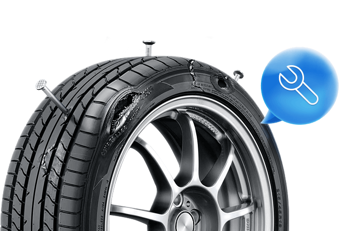 Ремонт автошины